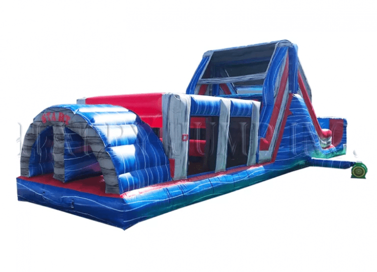 40ft Blue Rush Obstacle Course(Wet/Dry)