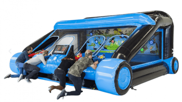 Inflatable Interactive Shooting Gallery