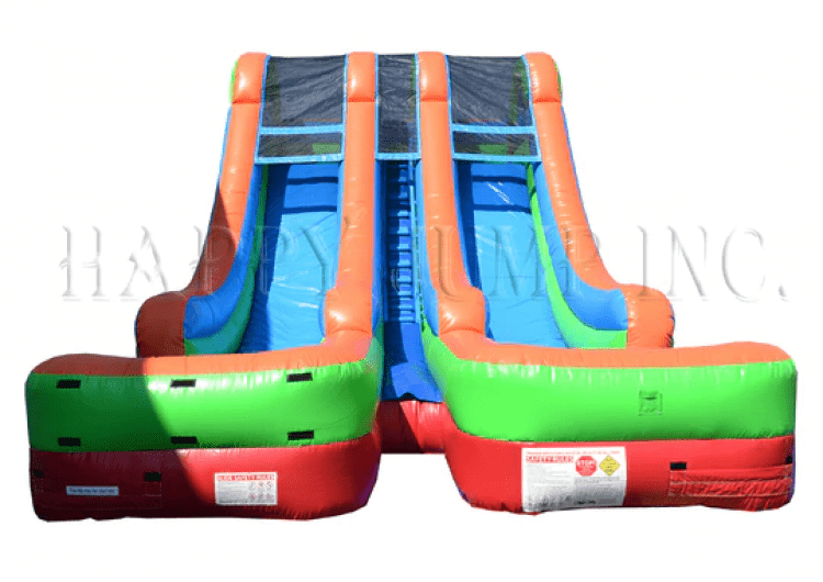 18ft Wild Splash Double Lane Water Slide