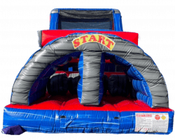 40ft Blue Rush Obstacle Course(Dry/Wet Capable)