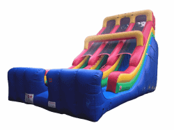 24ft Double Lane Mammoth Slide - DRY ONLY