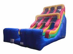 24ft Double Lane Mammoth Slide (Dry Only)