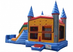 Blue Wave Bounce/Slide Combo (Dry/Wet Capable)